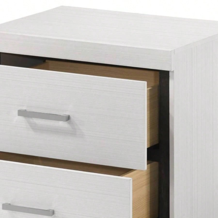 Casilda White Nightstand