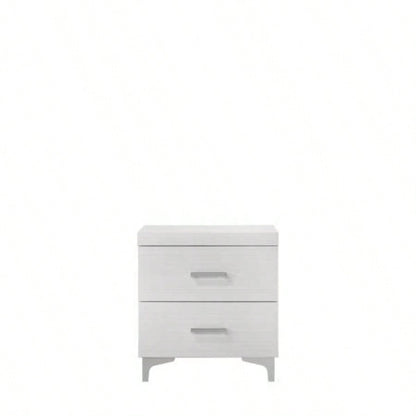 Casilda White Nightstand