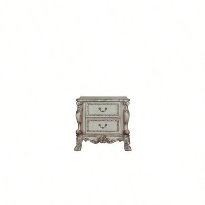 Dresden Vintage Bone White Nightstand