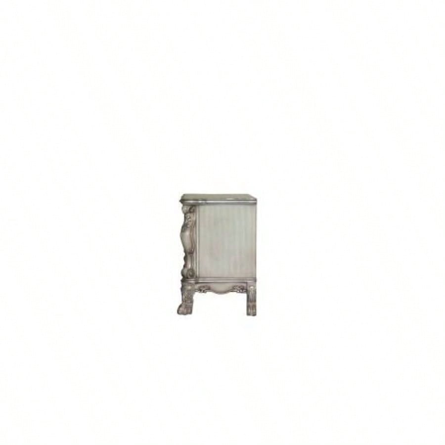 Dresden Vintage Bone White Nightstand
