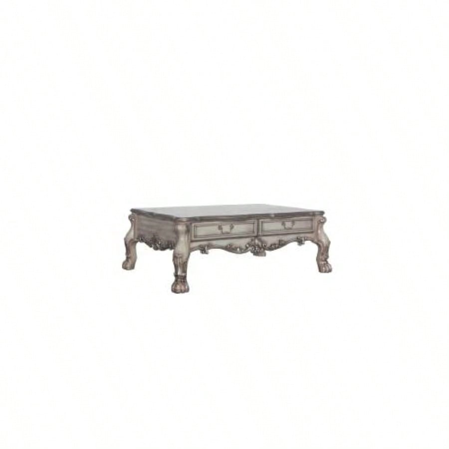 Dresden Vintage Bone White Nightstand