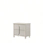 Laveda Pearl White Nightstand
