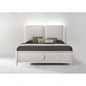 Laveda Pearl White Nightstand