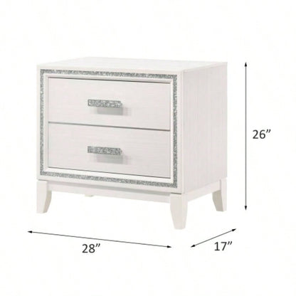 Haiden White Nightstand