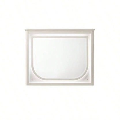 Laveda Pearl White Nightstand