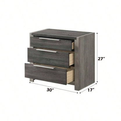 Jehoram Gray Nightstand