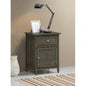Vibrant Yellow Casual Nightstand