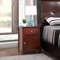 Vibrant Yellow Casual Nightstand