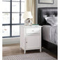 Vibrant Yellow Casual Nightstand