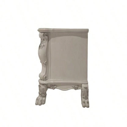 Dresden Bone White Nightstand