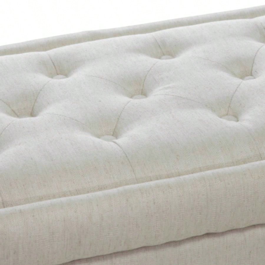 Storage Ottoman with Solid wood, Tufted Ottoman with Storage Living Room, Large End of Bed Ottomans, Modern Entryway Benches, Window Bedroom Benches Foot of Bed