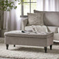 Storage Ottoman with Solid wood, Tufted Ottoman with Storage Living Room, Large End of Bed Ottomans, Modern Entryway Benches, Window Bedroom Benches Foot of Bed