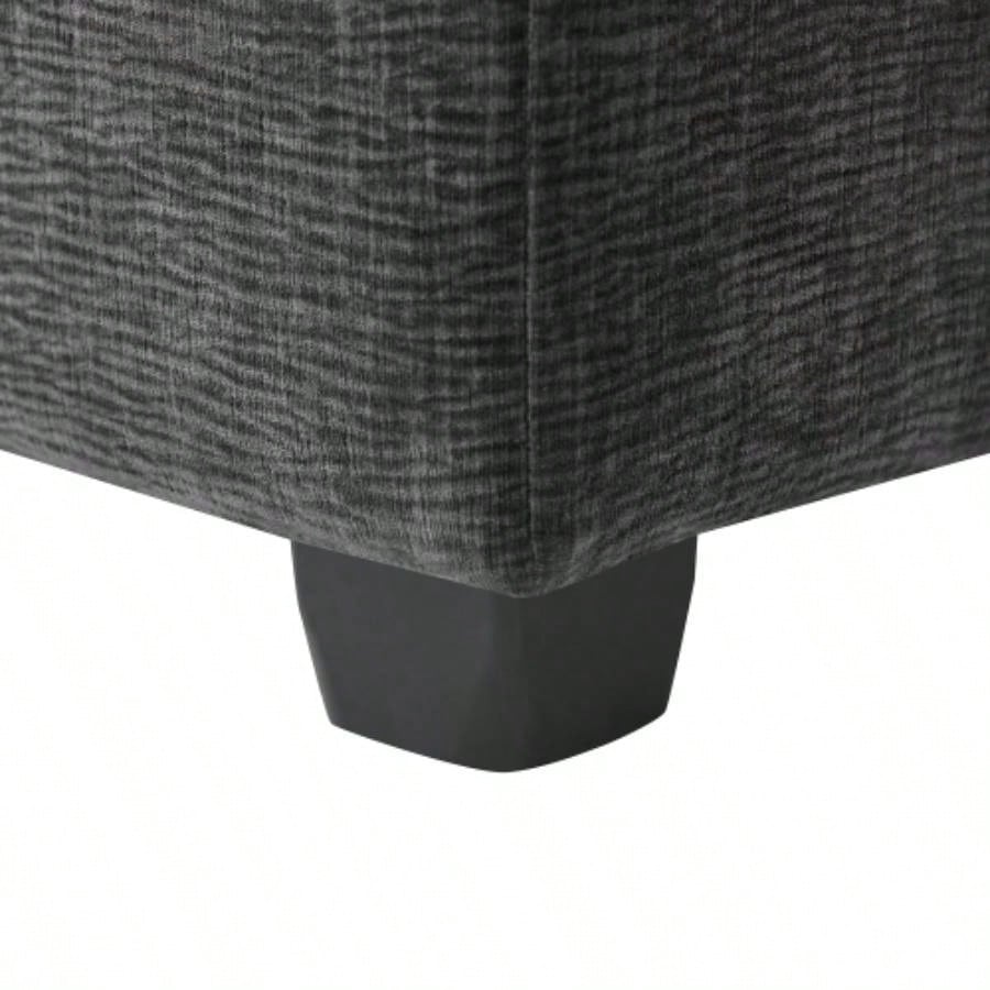 26*26 Ottoman Module Modular Sectional Sofa, Wide, Chenille, 2 Colors