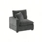 26*26 Ottoman Module Modular Sectional Sofa, Wide, Chenille, 2 Colors