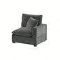 26*26 Ottoman Module Modular Sectional Sofa, Wide, Chenille, 2 Colors