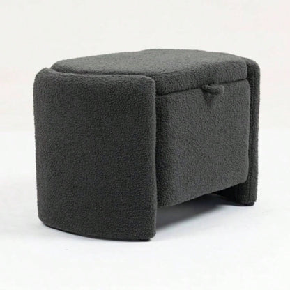 Mid Modern Accent Chair with Wood Frame, Upholstered Living Room Chairs with Waist Cushion, Reading Armchair Bedroom Sunroom