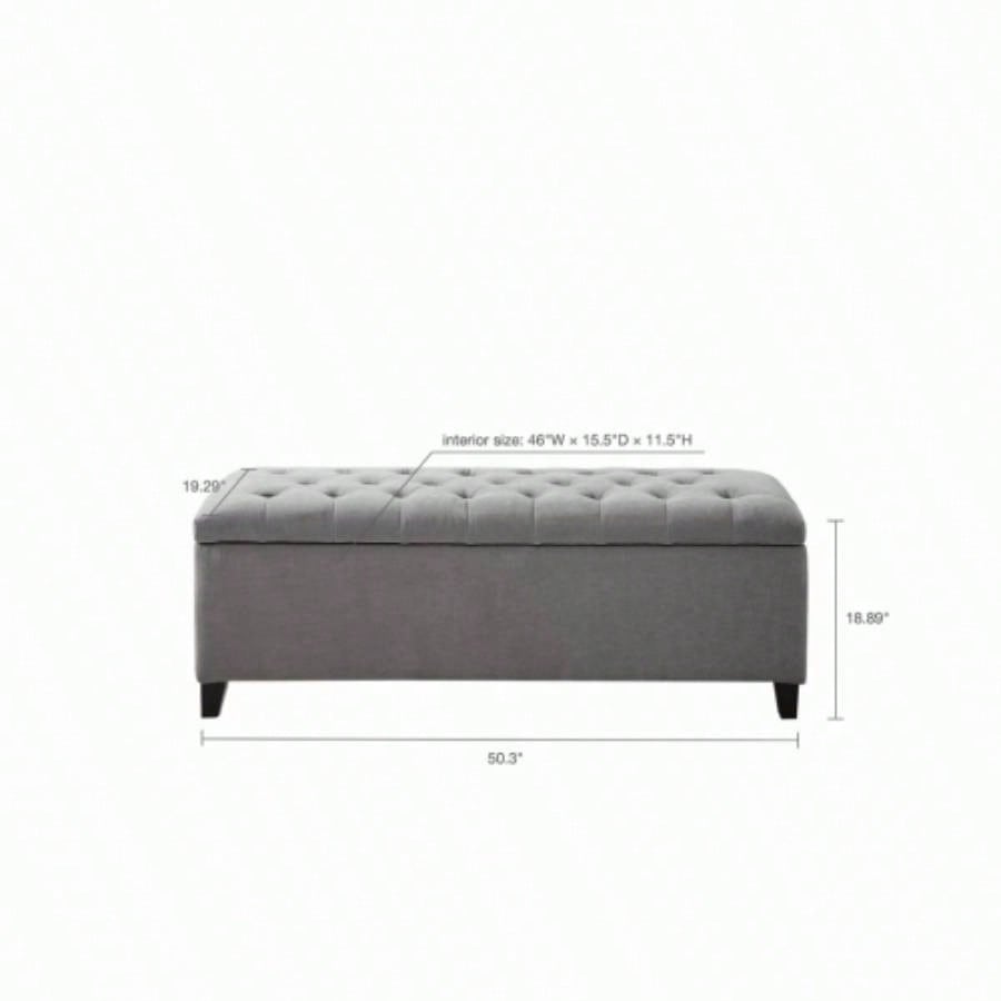 Tufted Top Soft Close Storage