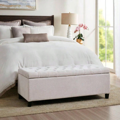 Tufted Top Soft Close Storage