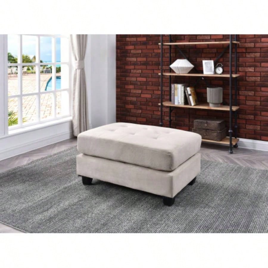Malone G631 - O Ottoman, VANILLA