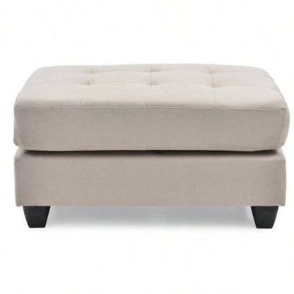 Malone G631 - O Ottoman, VANILLA