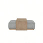 Ottoman Tray Table - Gray