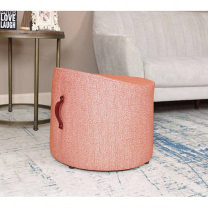 CRESCENT PUFF OTTOMAN - RED