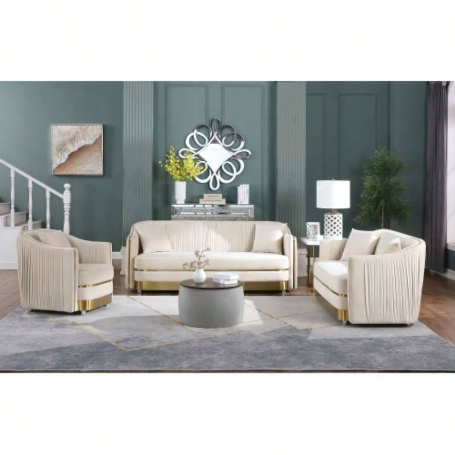 Video Round Ottoman Set with Storage, 2 in 1 combination, Round Coffee Table, Square Foot Rest Footstool Living Room Bedroom Entryway Office