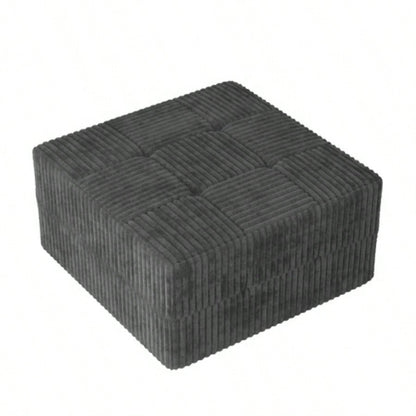 Ottoman sofa Compressed Sectional Sofa Modern Minimalist Style Corduroy Couch, Sleeper Sofa Living Room, Bedroom, Comfy Compressed Sofa Couch Space - Efficient Design -