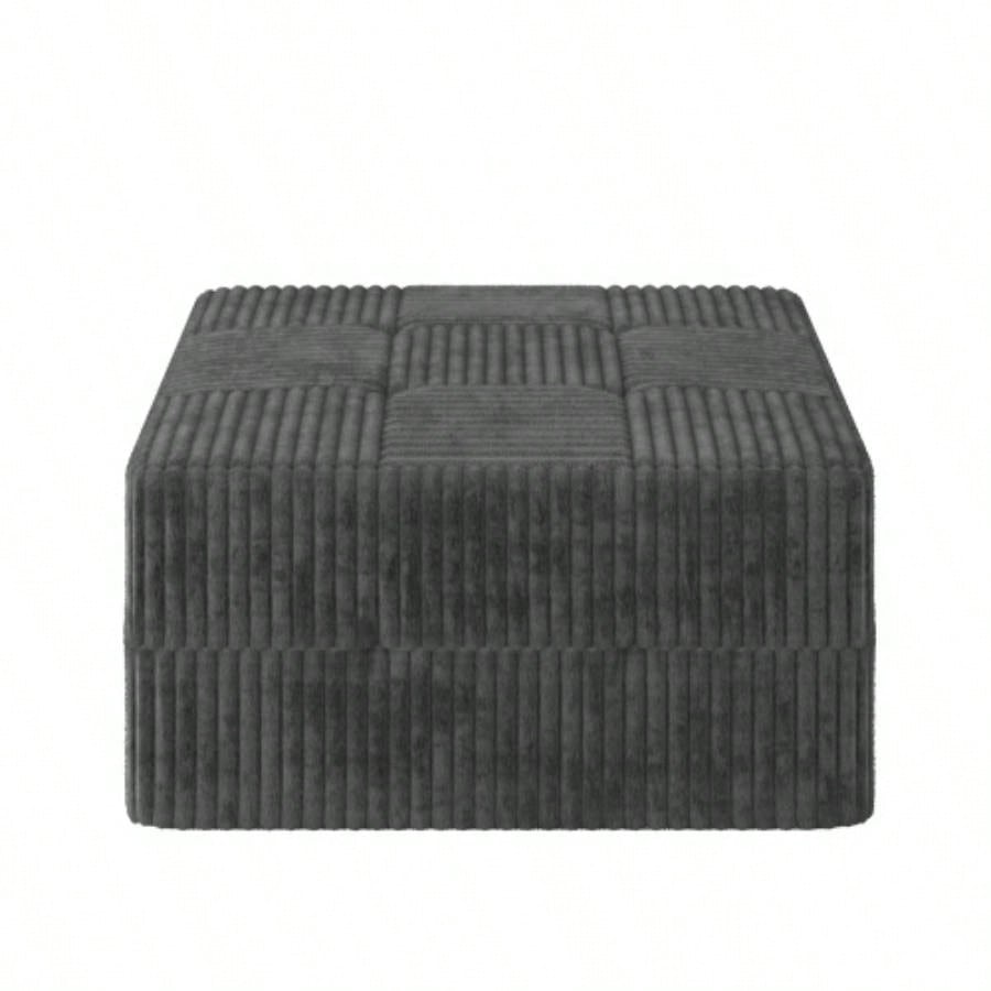 Ottoman sofa Compressed Sectional Sofa Modern Minimalist Style Corduroy Couch, Sleeper Sofa Living Room, Bedroom, Comfy Compressed Sofa Couch Space - Efficient Design -