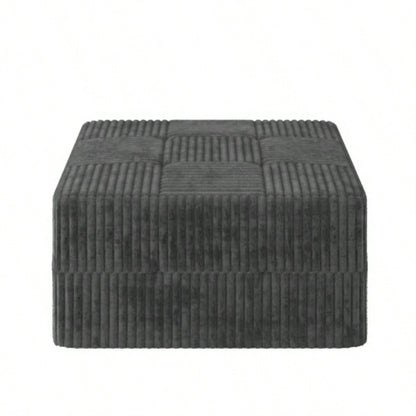 Ottoman sofa Compressed Sectional Sofa Modern Minimalist Style Corduroy Couch, Sleeper Sofa Living Room, Bedroom, Comfy Compressed Sofa Couch Space - Efficient Design -