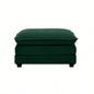 Ottoman Footstool in Corduroy Fabric, Can be Used with 2 Seater Sofas, 3 Seater Sofas and 4 Seater Sofas, Tan Corduroy Fabric