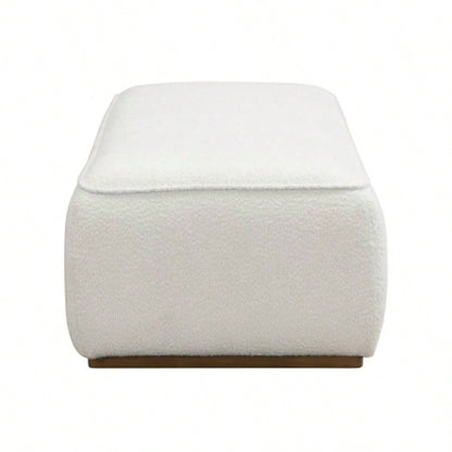Comfort Beige 52 Grainy Footstool
