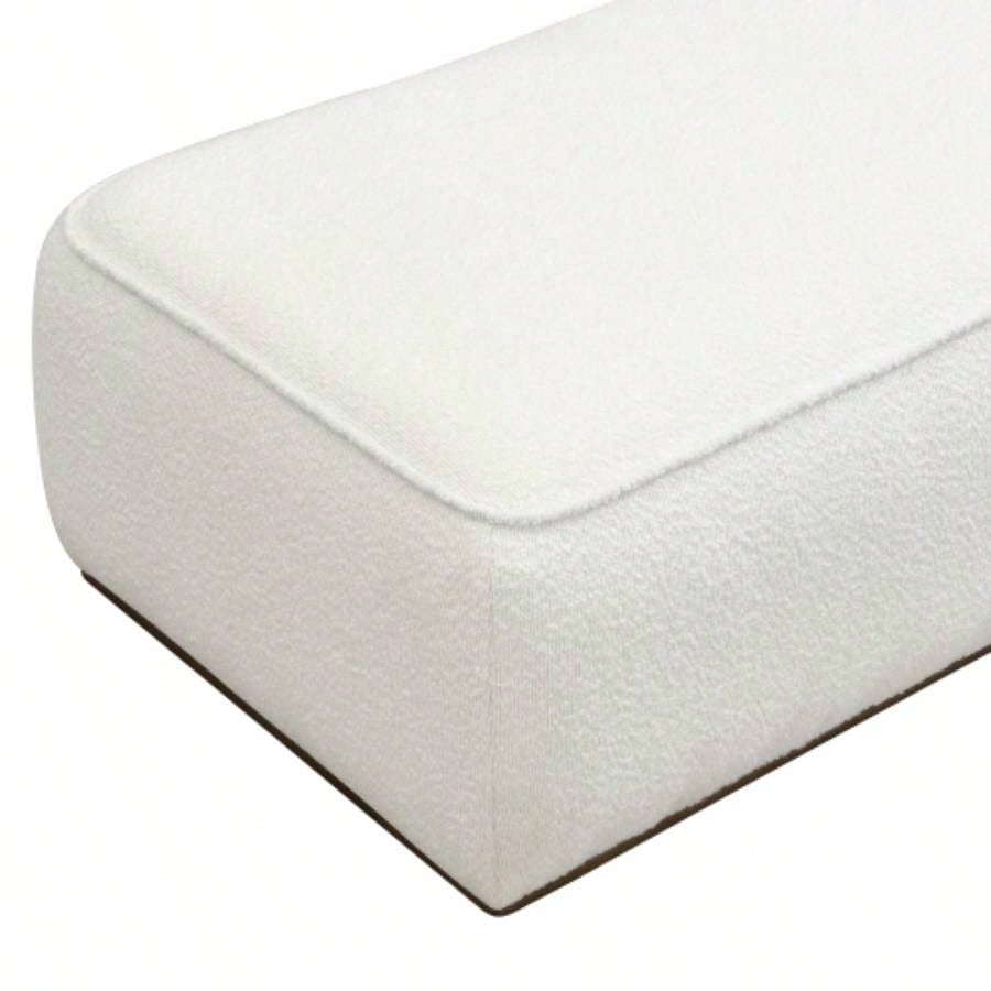 Comfort Beige 52 Grainy Footstool
