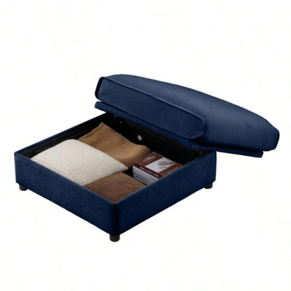 24 Ottoman - Blue, Popular styles for  2025 year