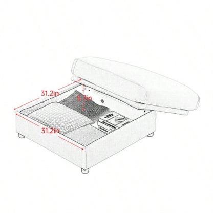24Corner Sofa - White