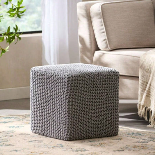 KNITTED FOOT STOOL, Popular styles for  2025 year