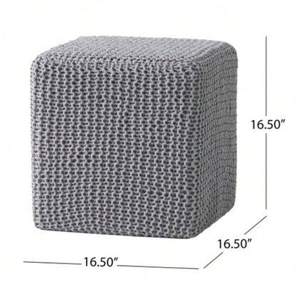 KNITTED FOOT STOOL, Popular styles for  2025 year