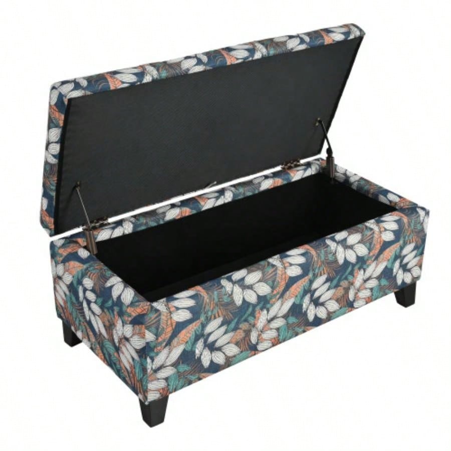 Storage Ottoman, Flower2