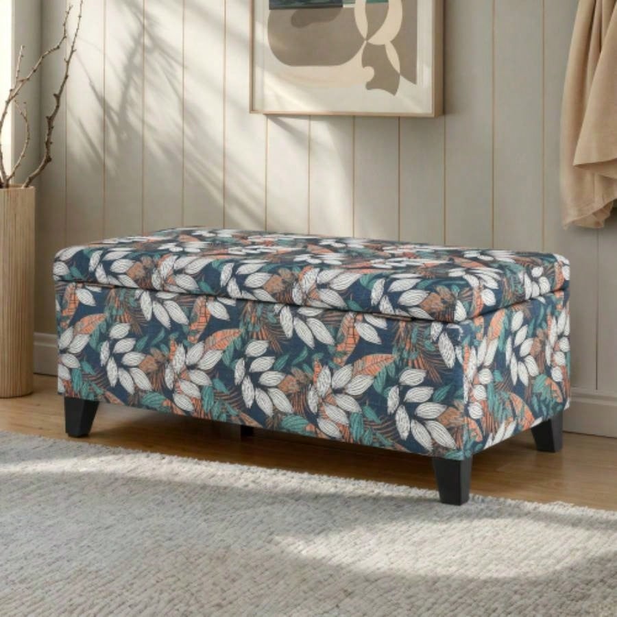 Storage Ottoman, Flower2