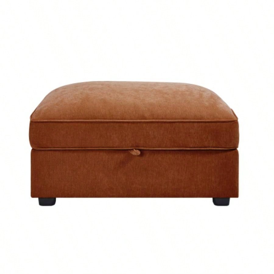 Ottoman - chenille - Wheat