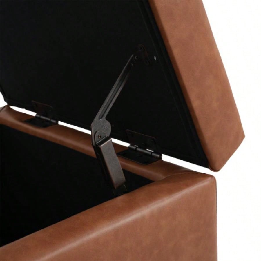 LANISTER Storage Ottoman - DBL TOP
