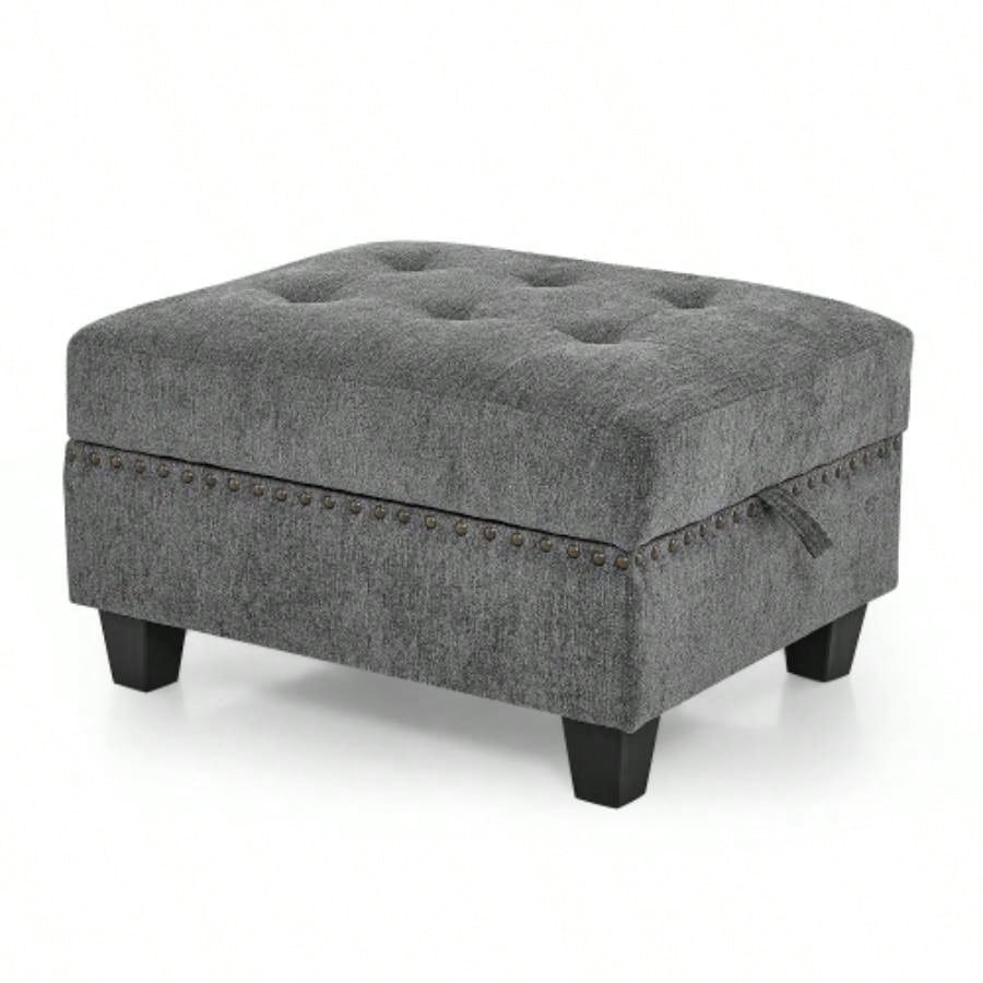 Ottoman Sofa Modular Sectional, Chenille