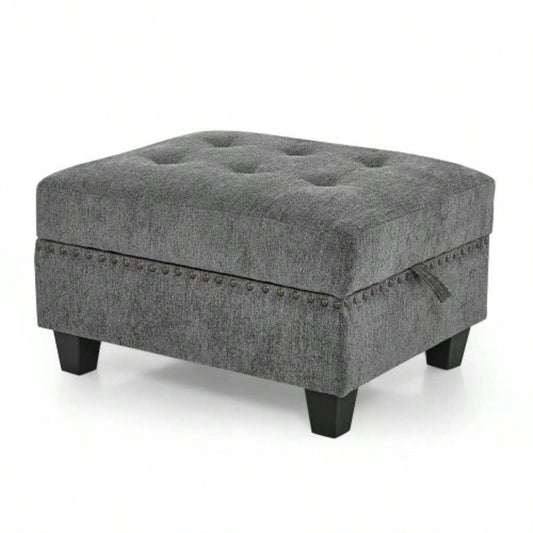 Ottoman Sofa Modular Sectional, Chenille