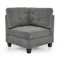 Ottoman Sofa Modular Sectional, Chenille
