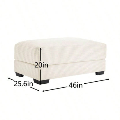 28 Ottoman Corduroy -