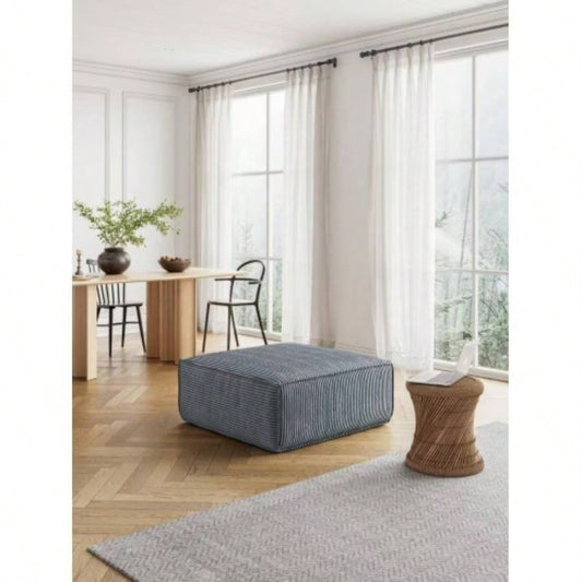 Sectional Sofa Ottoman Dark