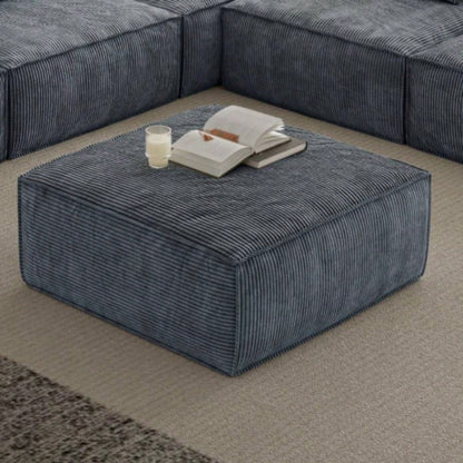 Sectional Sofa Ottoman Dark