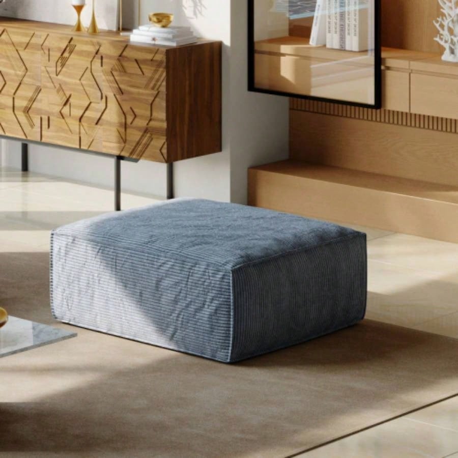 Sectional Sofa Ottoman Dark