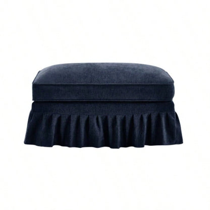 Ottoman Chenille - Blue