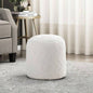 Square Pouf Plush Corduroy Fabric Upholstery Modern Ottoman, Footstool, Non - Slip Floor Pouf, Bean Bag Chair, 1pc Sitting Pouf